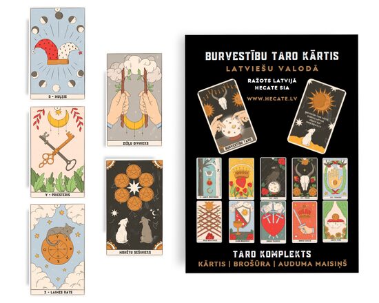 Spell Tarot cards in Gift box